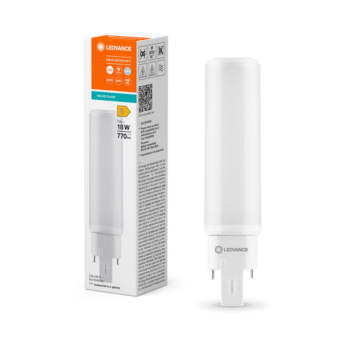 LED BULB G24 7W 4000K 770LM LEDVANCE