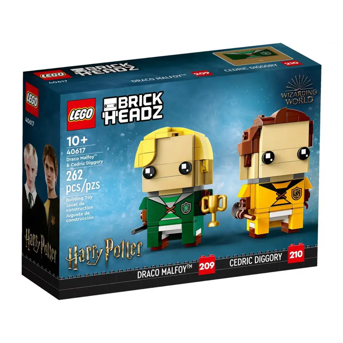 LEGO BRICKHEADZ HARRY POTTER 40617 DRACO MALFOY AND CEDRIC DIGGORY - LEGOKLO-LEG<<<Construction setKLO<<<ActionPL