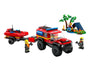 LEGO City - 4x4 Fire Truck with Rescue Boat - 60412 - Фигурки<<<Геймърска