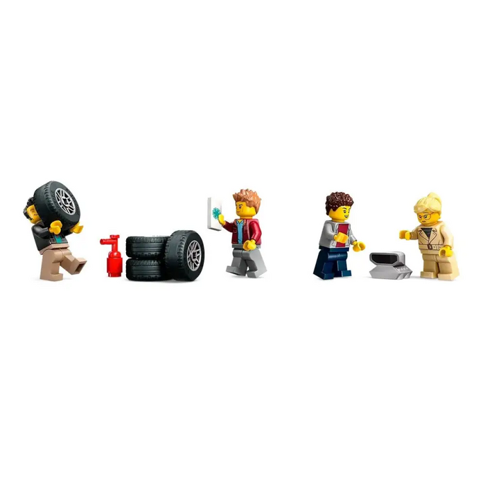 LEGO CITY 60408 Car Transporter Truck with Sports Cars - LEGOKLO-LEG<<<Construction