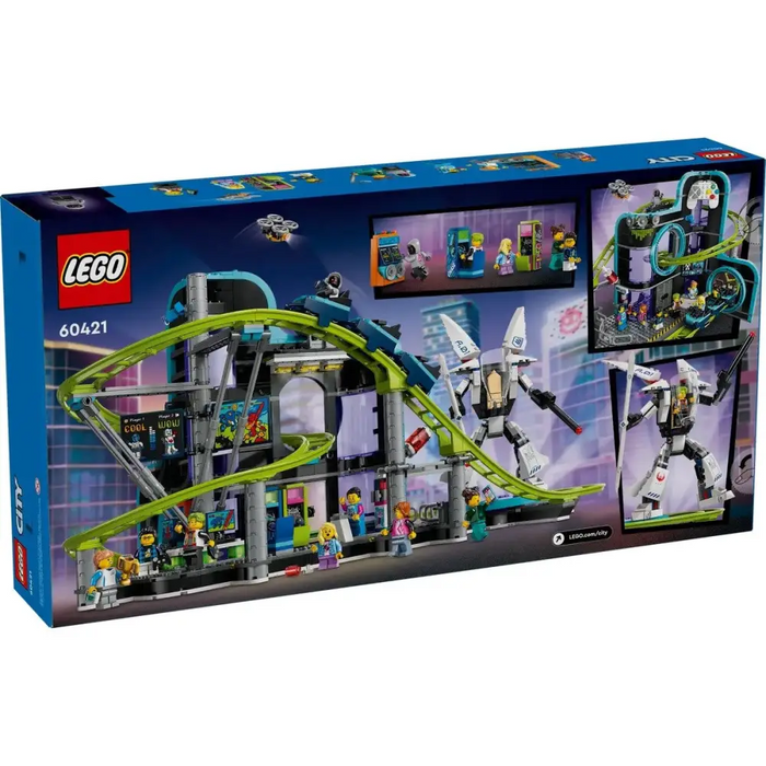 LEGO CITY 60421 Robot World Roller-Coaster Park - LEGOKLO-LEG<<<Construction setKLO<<<ActionPL