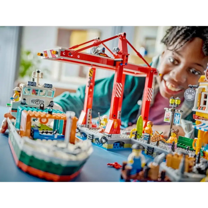 LEGO CITY 60422 Seaside Harbour with Cargo Ship - LEGOKLO-LEG<<<Construction setKLO<<<ActionPL