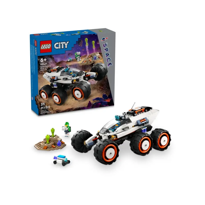 LEGO CITY 60431 SPACE EXPLORER ROVER AND ALIEN LIFE - LEGOKLO-LEG<<<Construction
