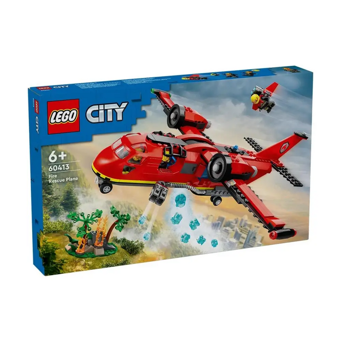 LEGO City - Fire Rescue Plane - 60413 - Фигурки<<<Геймърска периферия<<<ValiAPI&&&LEGOKLO-LEG<<<Construction
