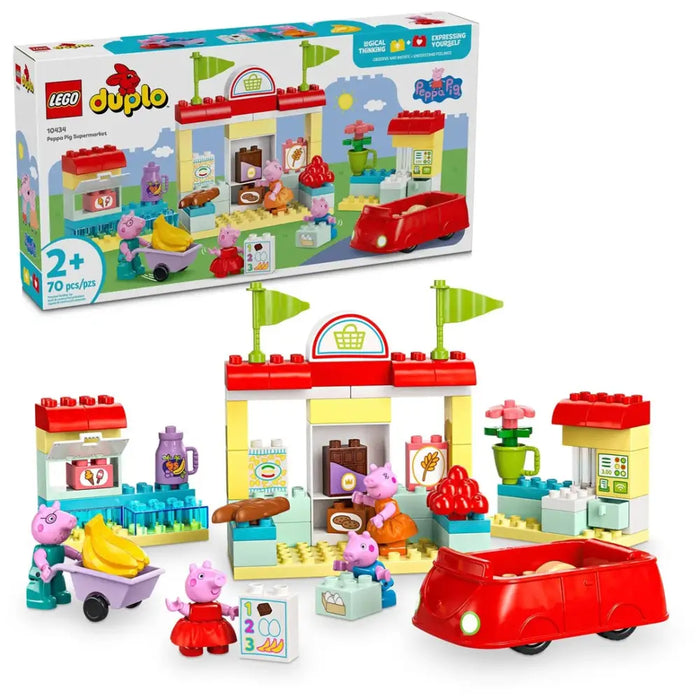 LEGO DUPLO 10434 Peppa Pig Supermarket - LEGOKLO-LEG<<<Construction setKLO<<<ActionPL