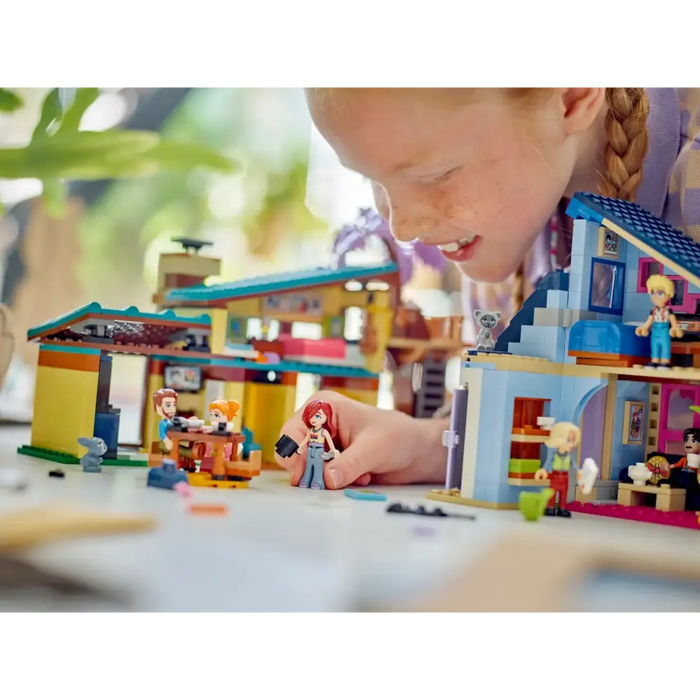 LEGO FRIENDS 42620 OLLY AND PAISLEY’S FAMILY HOUSES - LEGOKLO-LEG<<<Construction