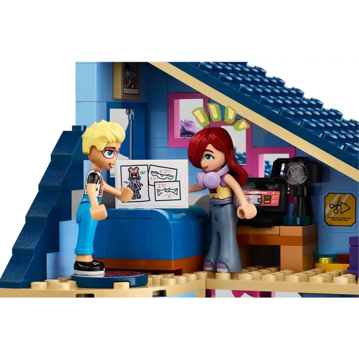 LEGO FRIENDS 42620 OLLY AND PAISLEY’S FAMILY HOUSES - LEGOKLO-LEG<<<Construction