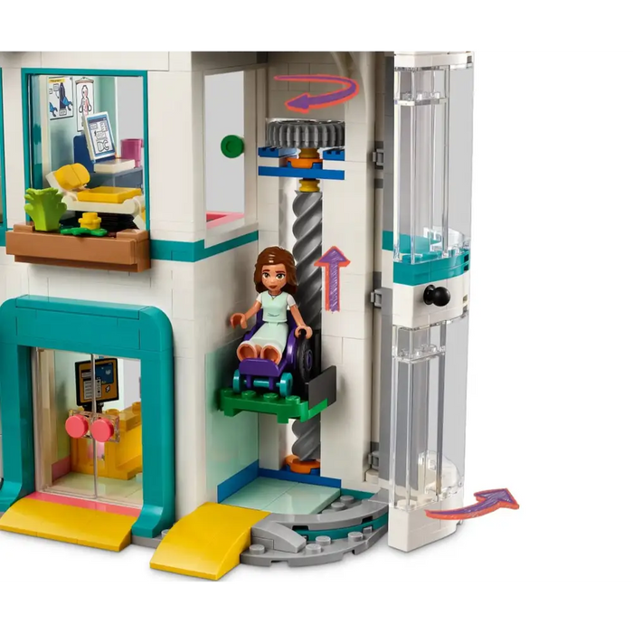LEGO FRIENDS 42621 HEARTLAKE CITY HOSPITAL - LEGOKLO-LEG<<<Construction setKLO<<<ActionPL&&&LEGOKLO-LEG<<<Construction