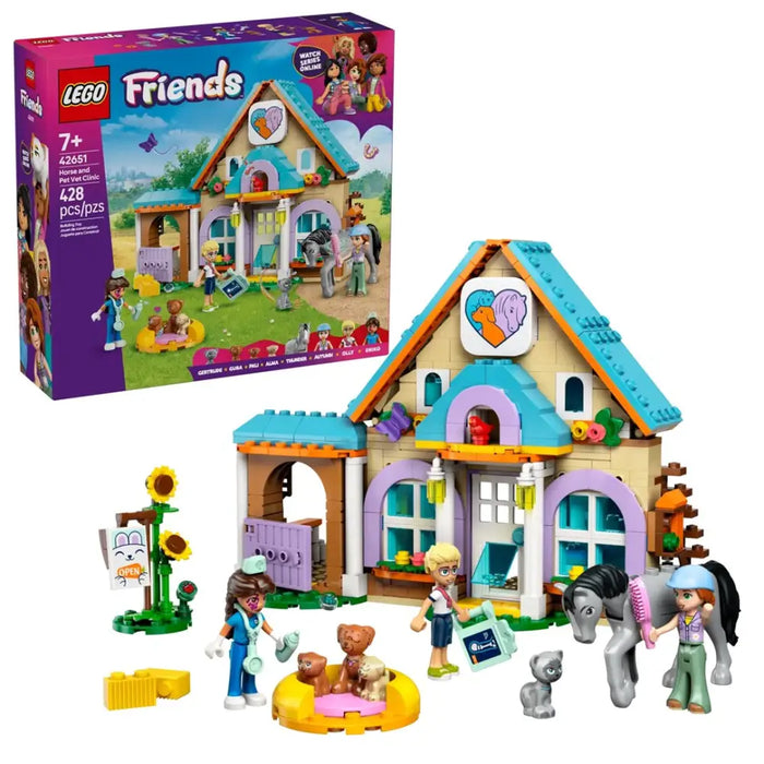LEGO FRIENDS 42651 Horse and Pet Vet Clinic - LEGOKLO-LEG<<<Construction setKLO<<<ActionPL