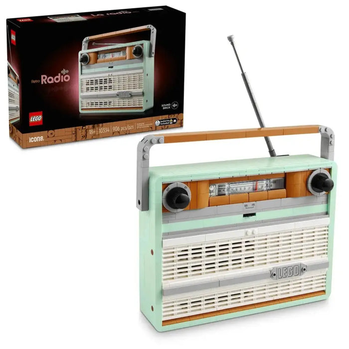 LEGO ICONS 10334 Retro Radio - LEGOKLO-LEG<<<Construction setKLO<<<ActionPL