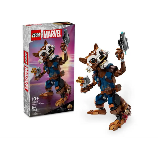 LEGO MARVEL 76282 ROCKET AND BABY GROOT - LEGOKLO-LEG<<<Construction setKLO<<<ActionPL&&&LEGOKLO-LEG<<<Construction