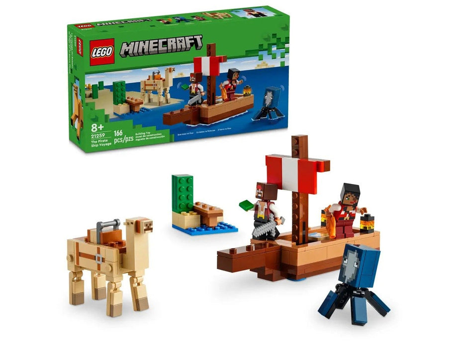 LEGO MINECRAFT 21259 The Pirate Ship Voyage - LEGOKLO-LEG<<<Construction setKLO<<<ActionPL