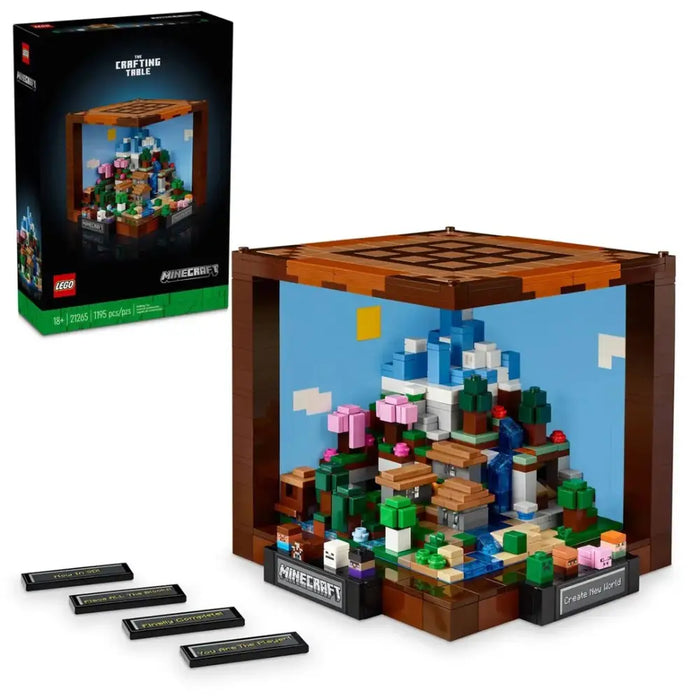 LEGO MINECRAFT 21265 The Crafting Table - LEGOKLO-LEG<<<Construction setKLO<<<ActionPL&&&LEGOKLO-LEG<<<Construction