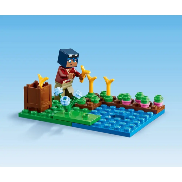 LEGO Minecraft - The Frog House - 21256 - Фигурки<<<Геймърска периферия<<<ValiAPI&&&LEGOKLO-LEG<<<Construction