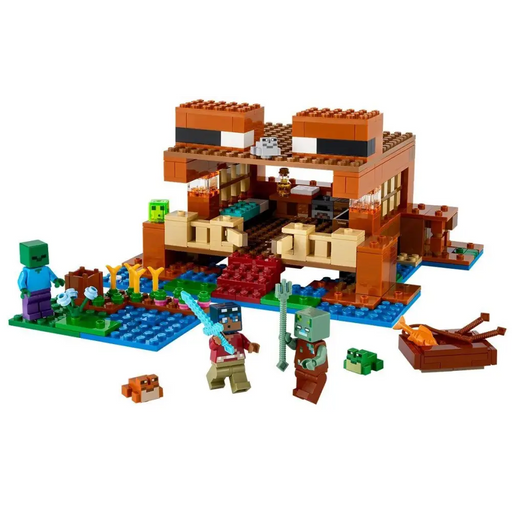 LEGO Minecraft - The Frog House - 21256 - Фигурки<<<Геймърска периферия<<<ValiAPI&&&LEGOKLO-LEG<<<Construction