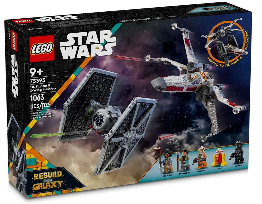 LEGO Star Wars - Mash Up TIE Fighter X-Wing 75393 - Фигурки<<<Геймърска