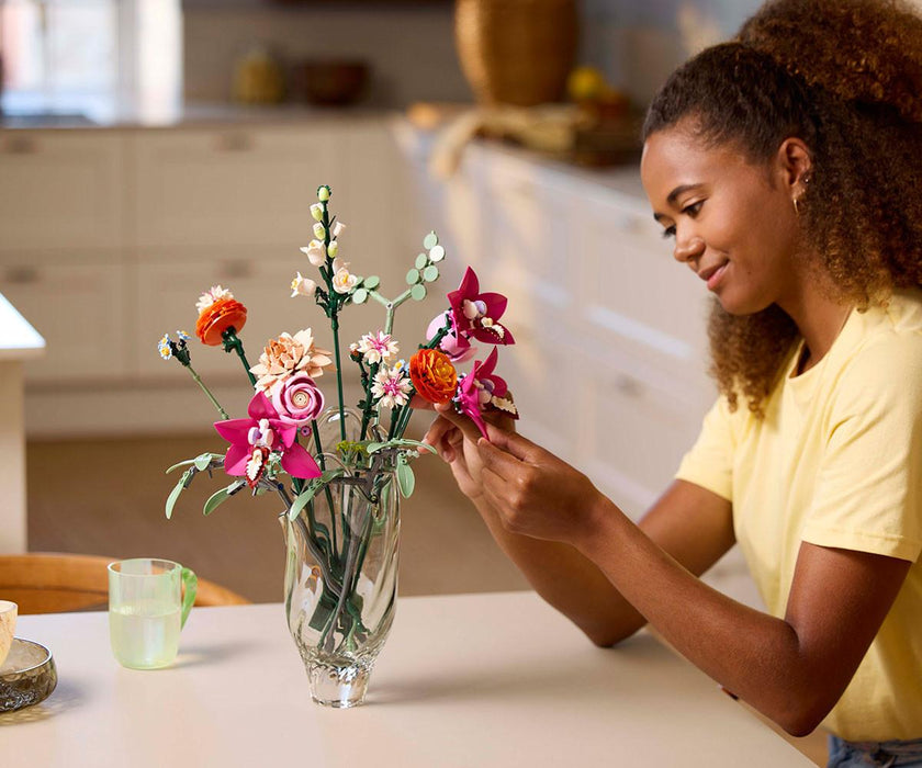 LEGO Botanicals - Beautiful Pink Flower Bouquet, 10342
