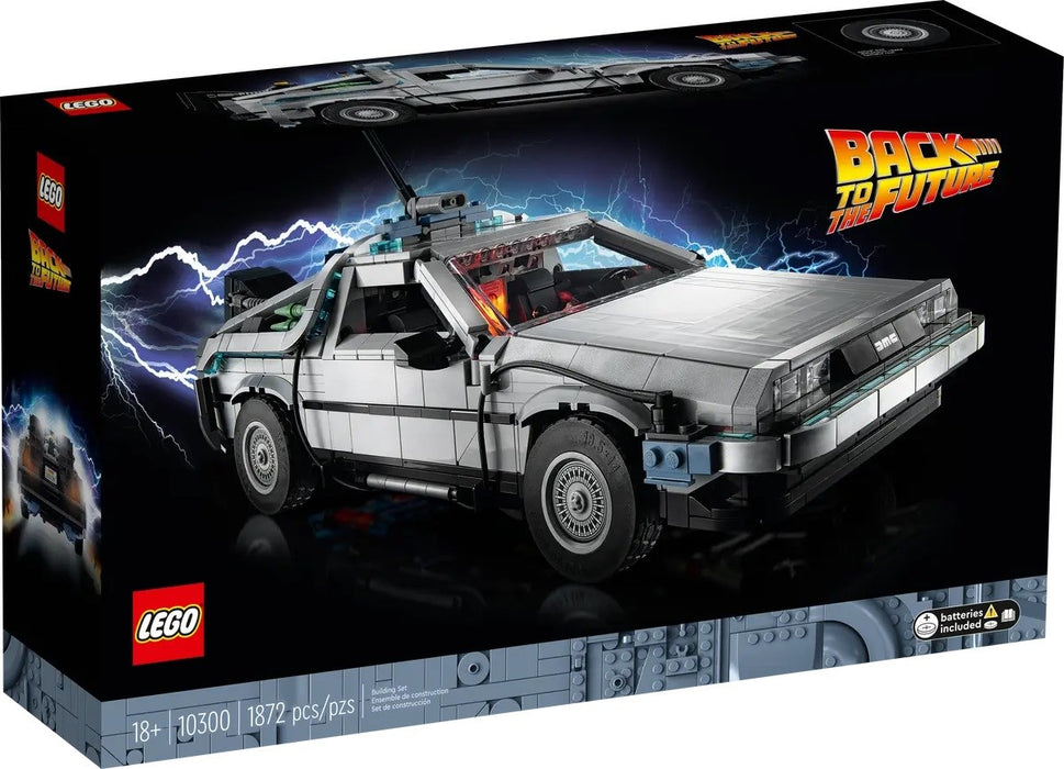 LEGO ICONS 10300 TIME MACHINE FROM BACK TO THE FUTURE