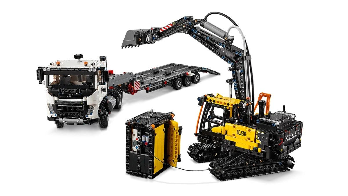 LEGO TECHNIC 42175 Volvo FMX Truck & EC230 Electric Excavat