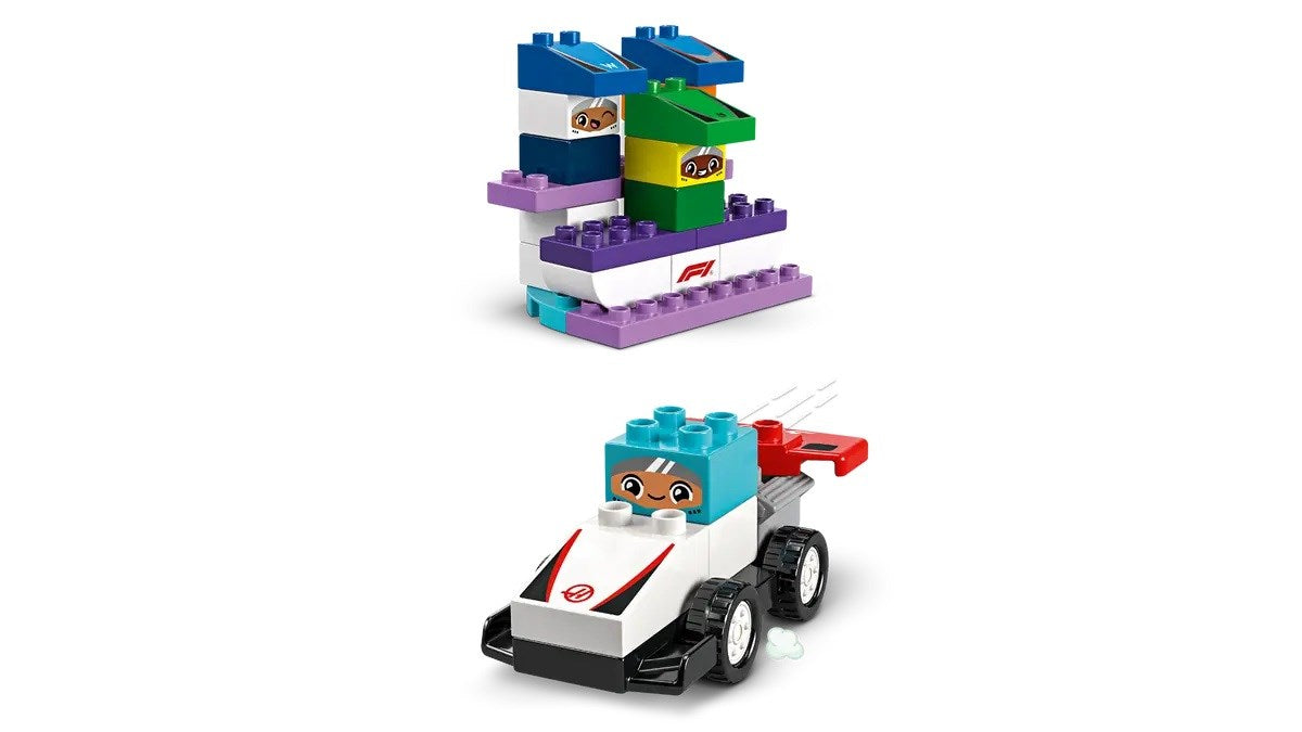 LEGO DUPLO 10445 F1 Team Race Cars & Drivers
