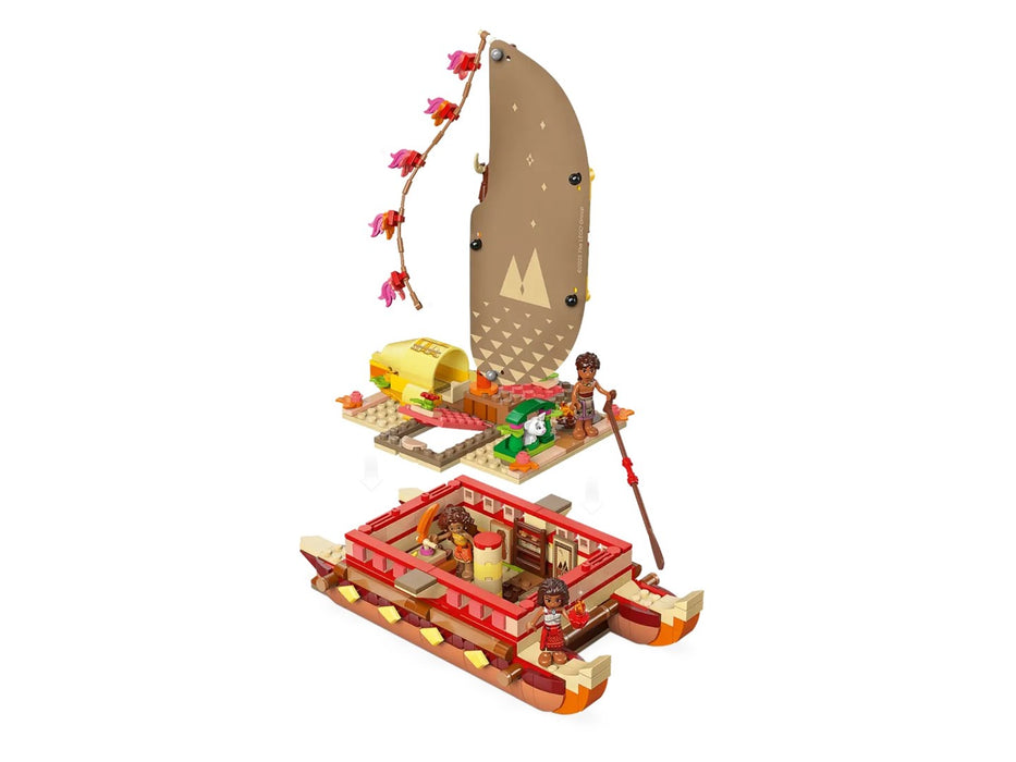 LEGO DISNEY 43270 Moana's Adventure Canoe