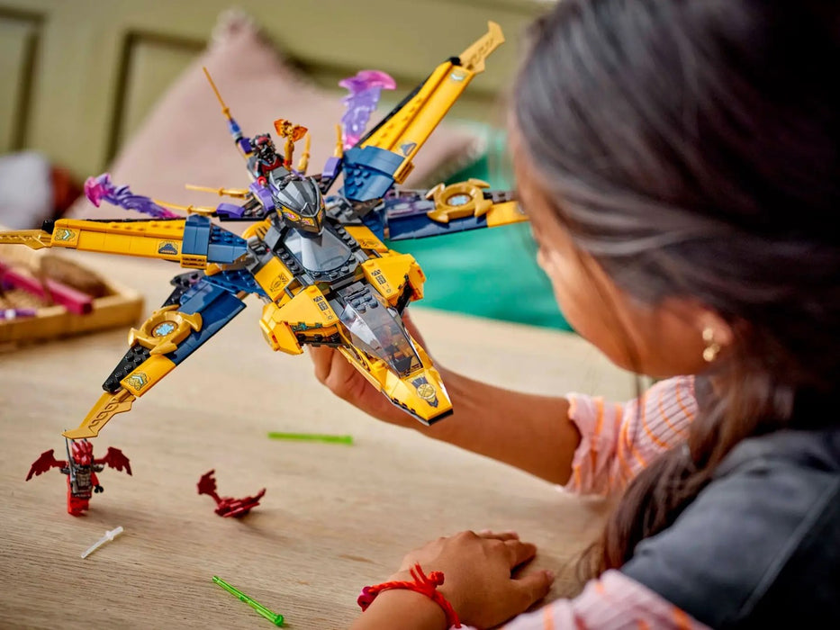 LEGO NINJAGO 71833 Ras and Arin's Super Storm Jet