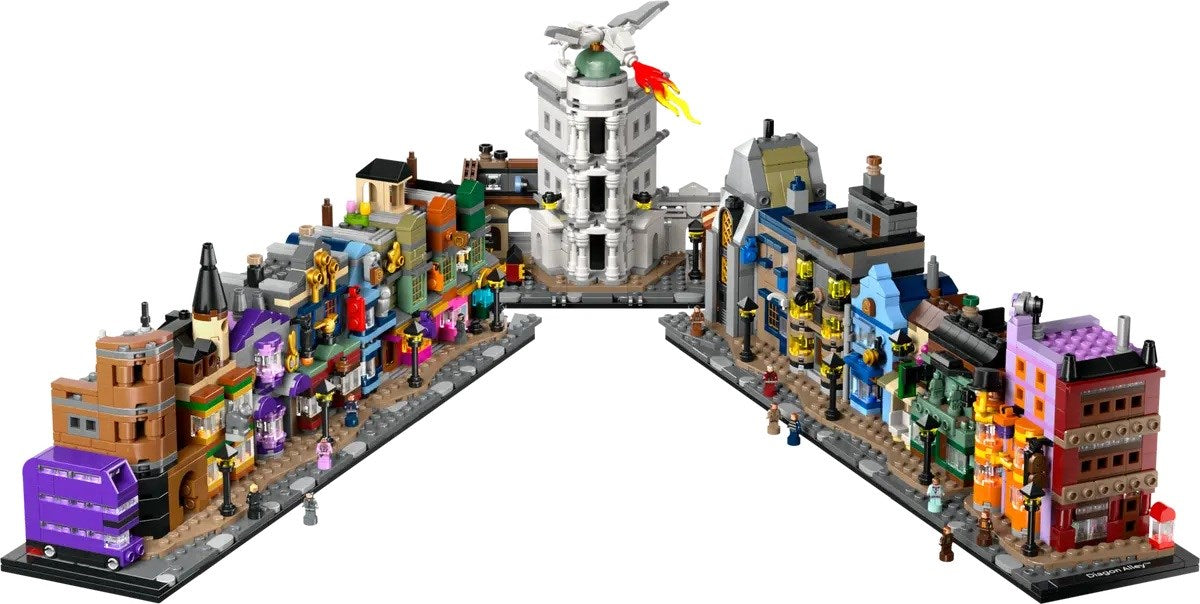 LEGO HARRY POTTER 76444 Diagon Alley Wizarding Shops