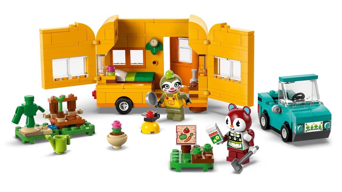 LEGO ANIMAL CROSSING 77054 Leif's Caravan & Garden Shop
