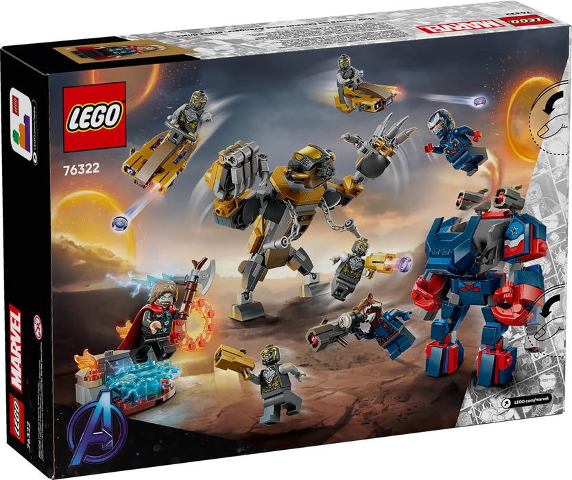 LEGO MARVEL 76322 Avengers: Endgame - Thor vs. Chitauri