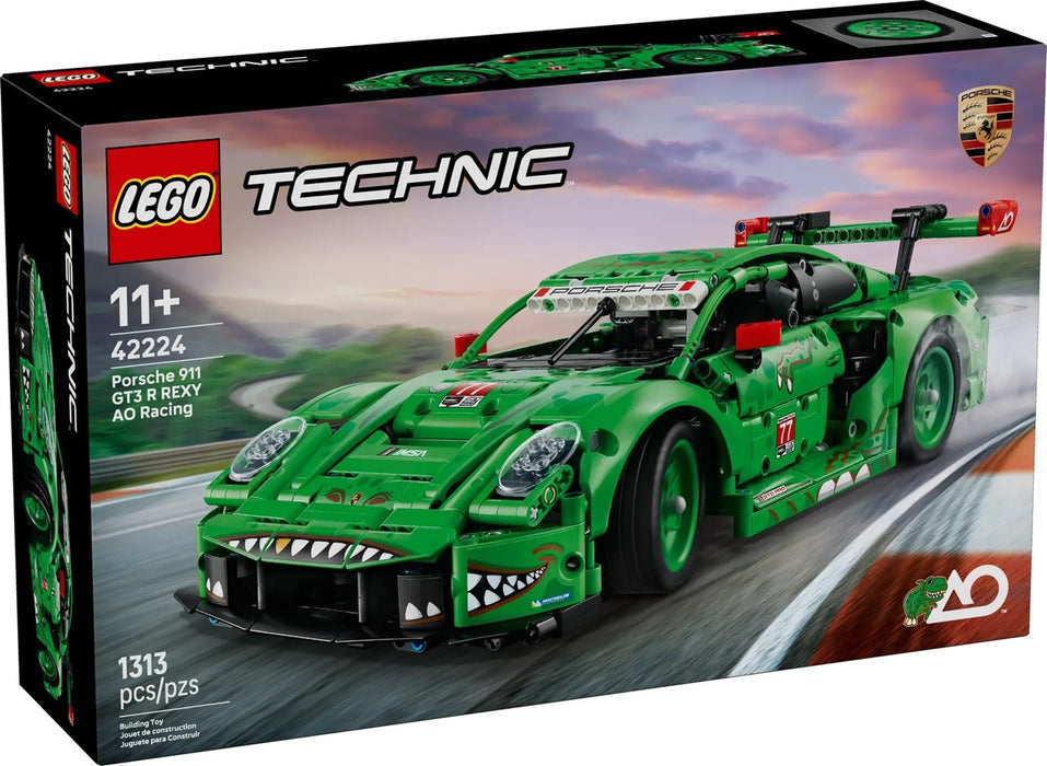 LEGO TECHNIC 42224 Porsche 911 GT3 R REXY AO Racing Car