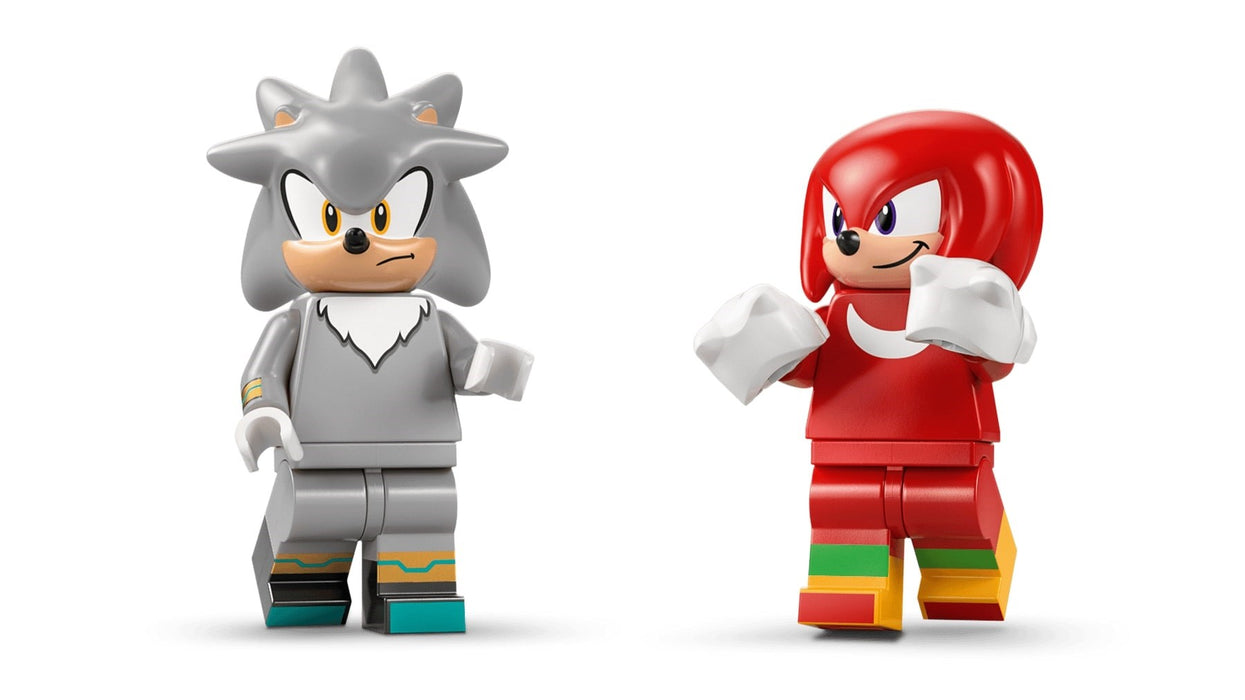 LEGO SONIC THE HEDGEHOG 77118 Silver's Car vs Knuckles' Monster Truck