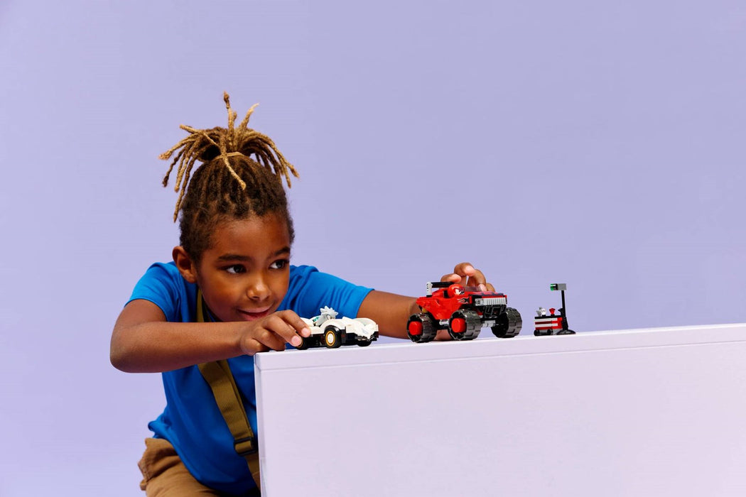 LEGO SONIC THE HEDGEHOG 77118 Silver's Car vs Knuckles' Monster Truck