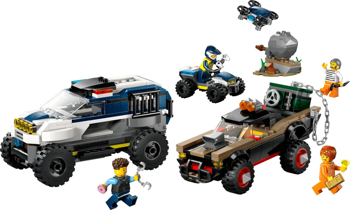 LEGO CITY 60449 Off-Road Police Car Chase