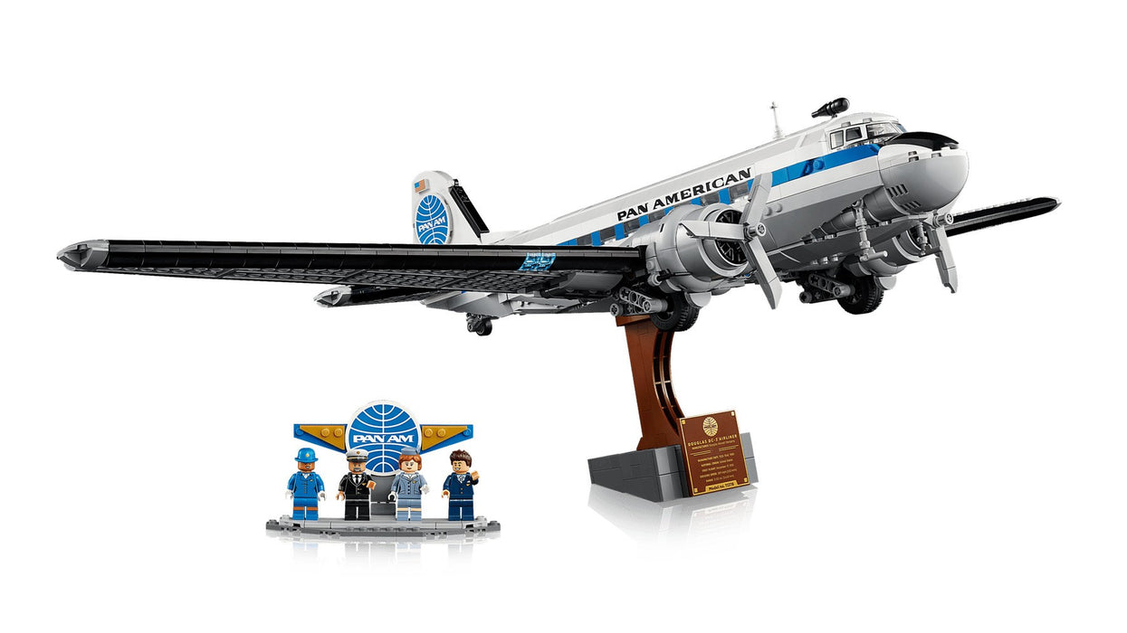 LEGO ICONS 11378 Douglas DC-3 PAN AM Airliner
