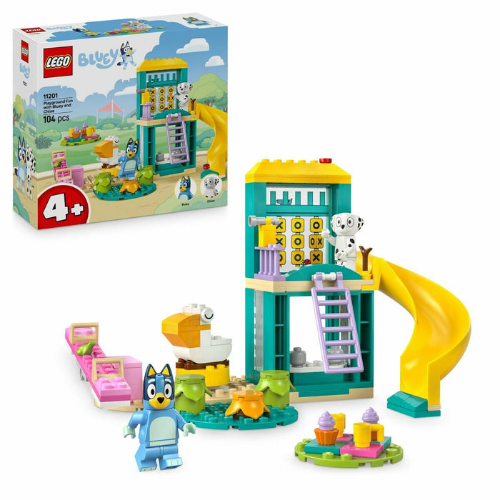 Construction set Lego 11201 Playground Fun with Bluey and Chloe 104 Pieces