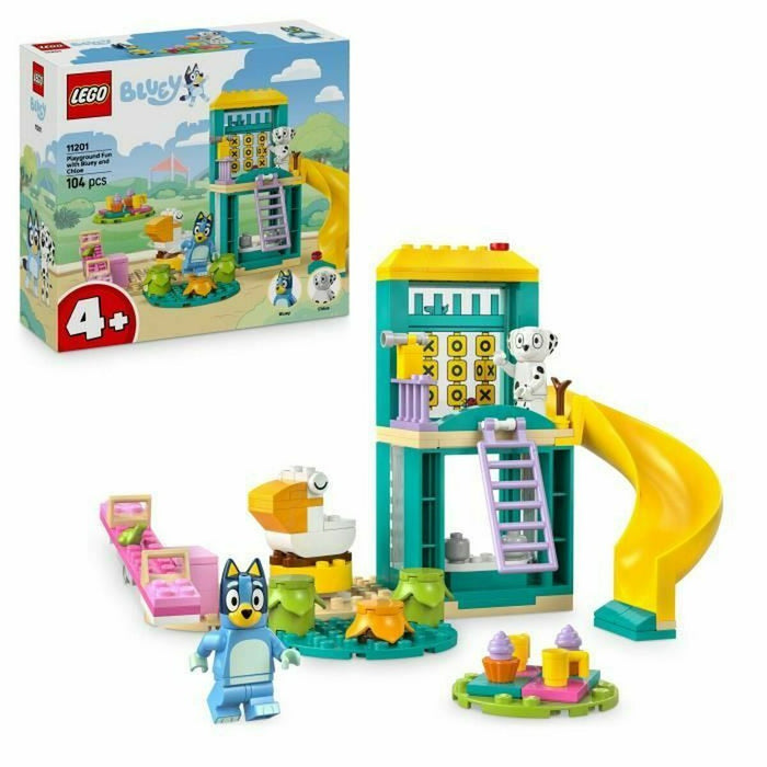 Construction set Lego 11201 Playground Fun with Bluey and Chloe 104 Pieces