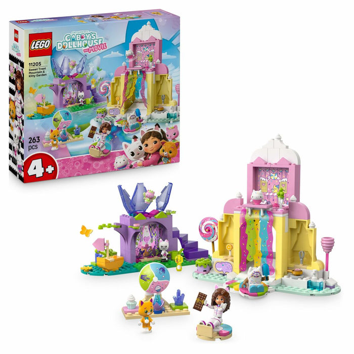 Construction set Lego 11205 Sweet Treat Mountain and Kitty Garden 263 Pieces