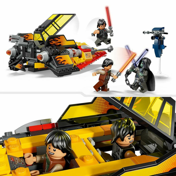 Construction set Lego 75414 The Force Burner Snowspeeder 349 Pieces