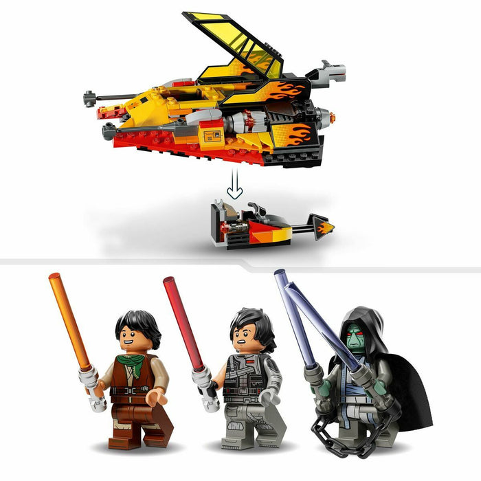 Construction set Lego 75414 The Force Burner Snowspeeder 349 Pieces