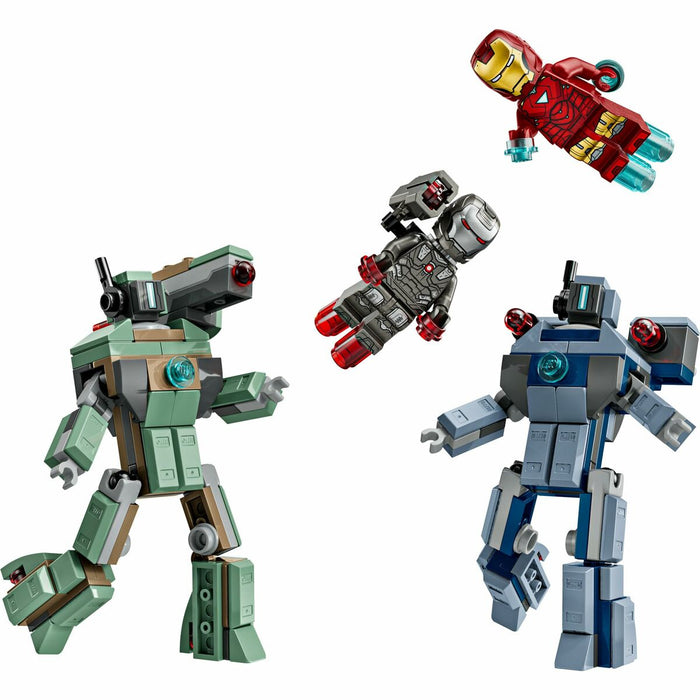 Construction set Lego 76320 Iron Man & War Machine VS Hammer Drones 204 Pieces