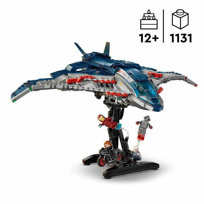 Construction set Lego 76325 Age of Ultron Quinjet 1131 Pieces