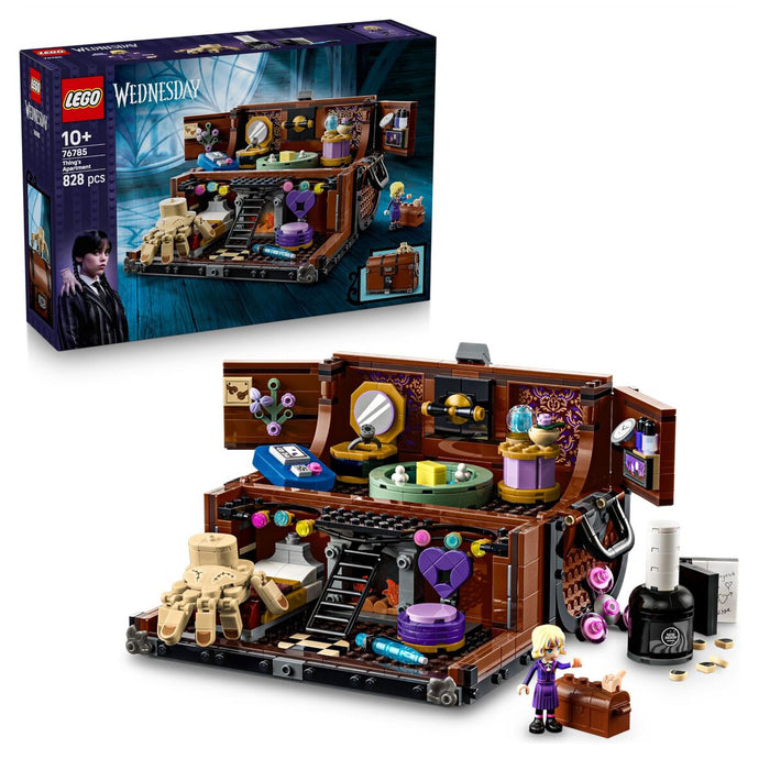 Construction set Lego Wednesday 76785 Thing's Apartment 828 Pieces