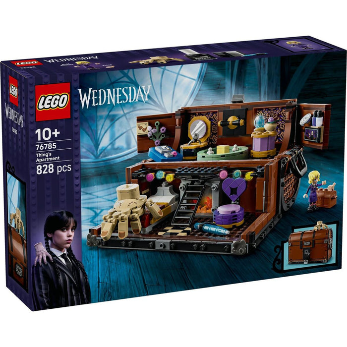 Construction set Lego Wednesday 76785 Thing's Apartment 828 Pieces