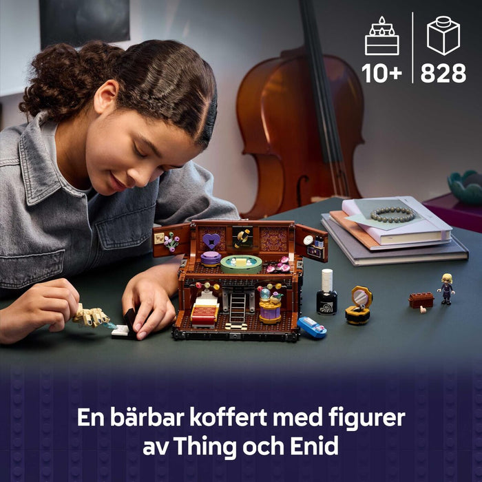 Construction set Lego Wednesday 76785 Thing's Apartment 828 Pieces