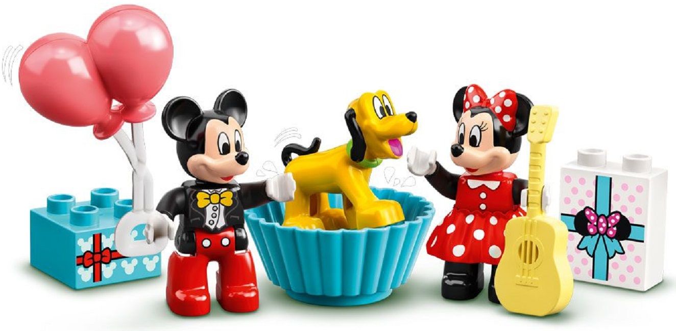 Playset Duplo Mickey and Minnie Birthday Train Lego 10941 Mickey and Minnie Birthday Train 36 cm