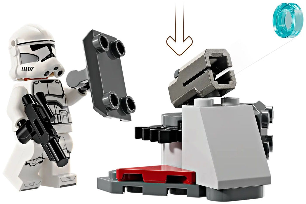 LEGO STAR WARS 75372 CLONE TROOPER & BATTLE DROID BATTLE PACK