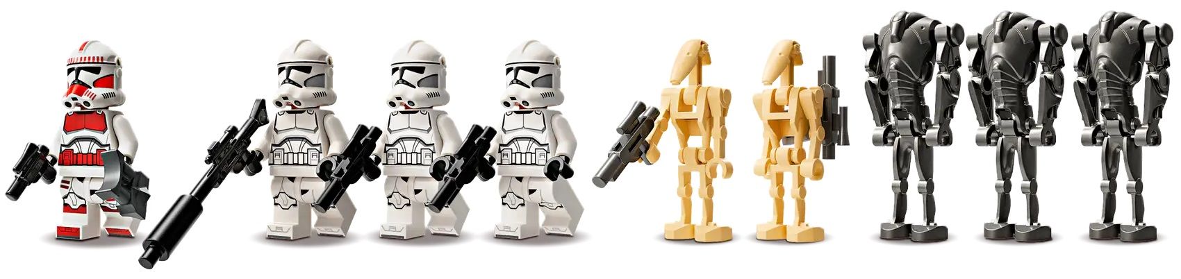 LEGO STAR WARS 75372 CLONE TROOPER & BATTLE DROID BATTLE PACK