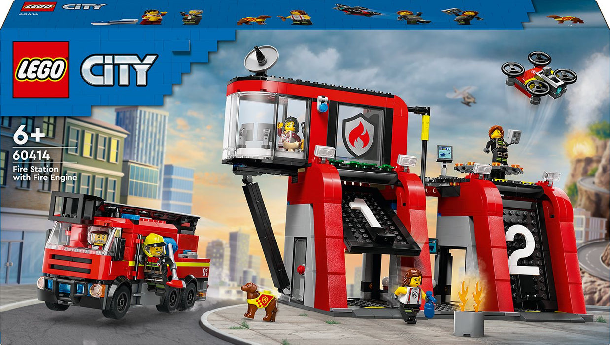 LEGO City - Fire Station with Fire Truck - 60414