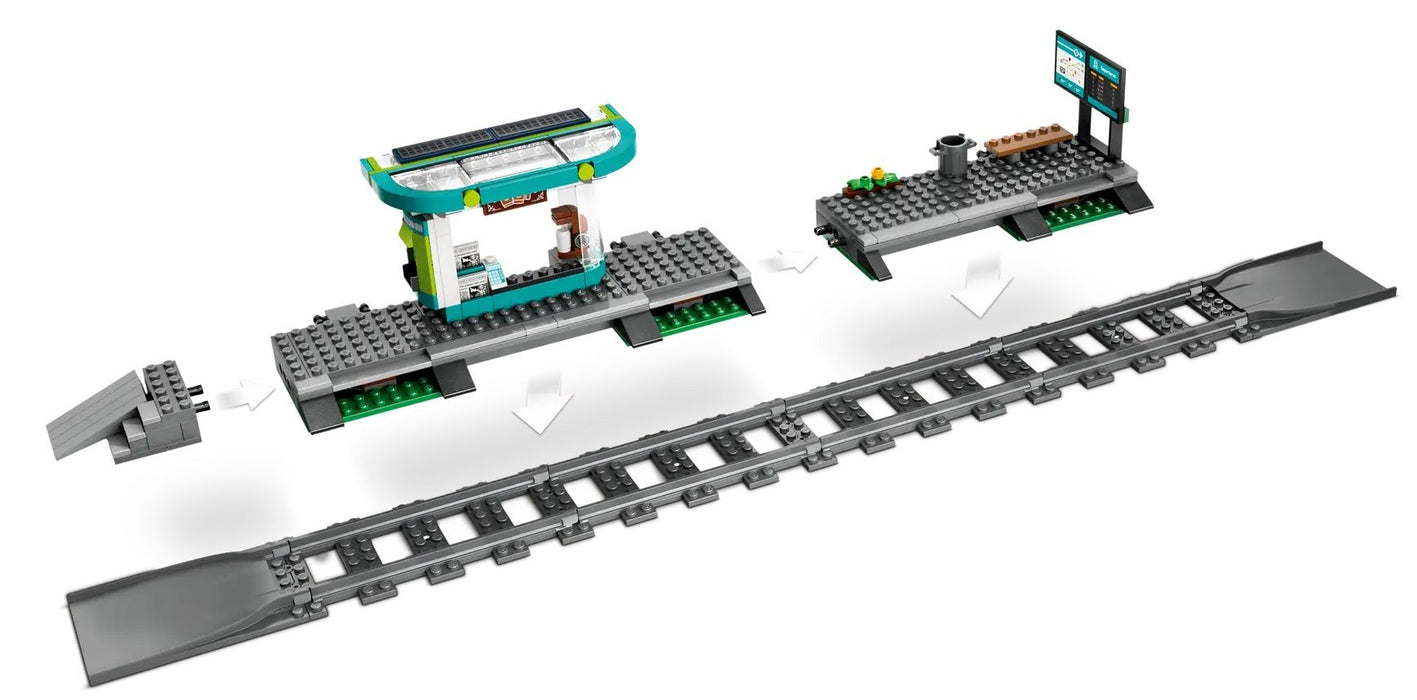 Construction set Lego 60423 Downtown Tram and Station Multicolour