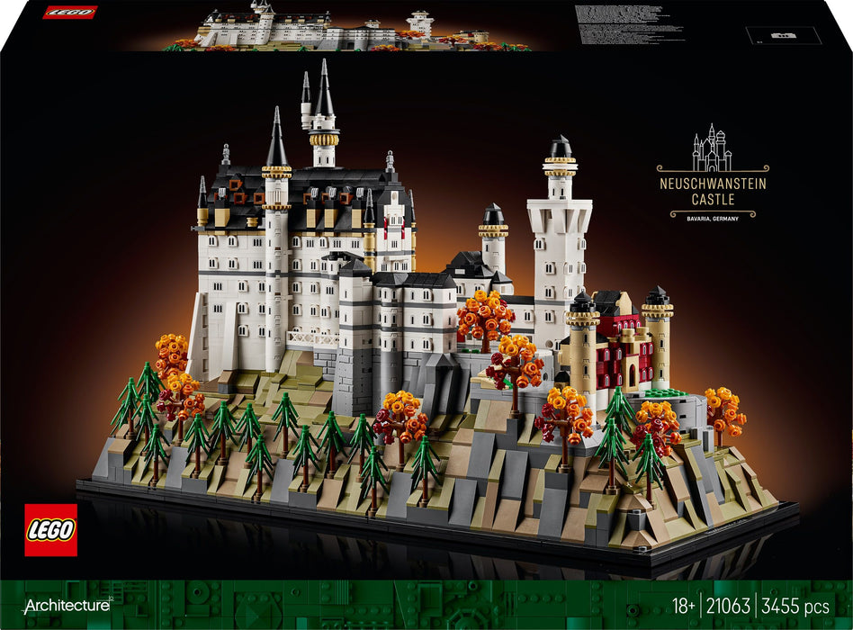 Construction set Lego 21063 Neuschwanstein Castle 3455 Pieces